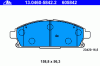 ATE 13.0460-5842.2 (13046058422) Brake Pad Set, disc brake
