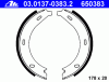 ATE 03.0137-0383.2 (03013703832) Brake Shoe Set, parking brake