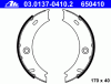 ATE 03.0137-0410.2 (03013704102) Brake Shoe Set, parking brake