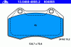 ATE 13.0460-4805.2 (13046048052) Brake Pad Set, disc brake