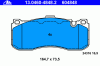 ATE 13.0460-4848.2 (13046048482) Brake Pad Set, disc brake