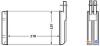 BEHR 8FH351308-661 (8FH351308661) Heat Exchanger, interior heating