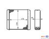BEHR 8FH351312-091 (8FH351312091) Heat Exchanger, interior heating