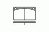 ROADHOUSE 2042.00 (204200) Brake Pad Set, disc brake