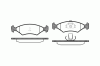 ROADHOUSE 2119.10 (211910) Brake Pad Set, disc brake