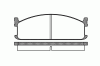 ROADHOUSE 2204.00 (220400) Brake Pad Set, disc brake