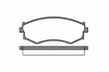 ROADHOUSE 2287.00 (228700) Brake Pad Set, disc brake
