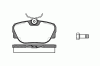 ROADHOUSE 2296.00 (229600) Brake Pad Set, disc brake