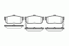 ROADHOUSE 2366.22 (236622) Brake Pad Set, disc brake