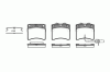 ROADHOUSE 2385.11 (238511) Brake Pad Set, disc brake