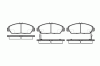 ROADHOUSE 2406.02 (240602) Brake Pad Set, disc brake