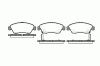 ROADHOUSE 2418.02 (241802) Brake Pad Set, disc brake