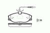 ROADHOUSE 2604.04 (260404) Brake Pad Set, disc brake