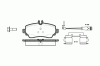 ROADHOUSE 2650.22 (265022) Brake Pad Set, disc brake