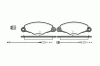 ROADHOUSE 2659.04 (265904) Brake Pad Set, disc brake