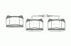 ROADHOUSE 2666.02 (266602) Brake Pad Set, disc brake