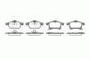ROADHOUSE 2683.02 (268302) Brake Pad Set, disc brake