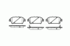 ROADHOUSE 2740.02 (274002) Brake Pad Set, disc brake