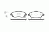 ROADHOUSE 2774.12 (277412) Brake Pad Set, disc brake