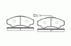 ROADHOUSE 2959.01 (295901) Brake Pad Set, disc brake