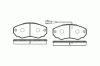 ROADHOUSE 2960.01 (296001) Brake Pad Set, disc brake