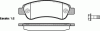 ROADHOUSE 21238.00 (2123800) Brake Pad Set, disc brake