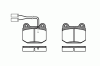 REMSA 0014.01 (001401) Brake Pad Set, disc brake