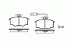 REMSA 0146.52 (014652) Brake Pad Set, disc brake