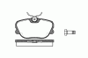REMSA 0280.00 (028000) Brake Pad Set, disc brake