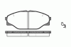 REMSA 0314.04 (031404) Brake Pad Set, disc brake