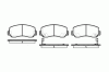 REMSA 0509.02 (050902) Brake Pad Set, disc brake