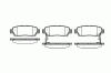REMSA 0632.02 (063202) Brake Pad Set, disc brake