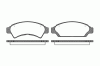 REMSA 0642.00 (064200) Brake Pad Set, disc brake