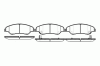 REMSA 0739.02 (073902) Brake Pad Set, disc brake