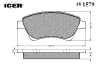 ICER 181579 Brake Pad Set, disc brake