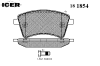 ICER 181854 Brake Pad Set, disc brake