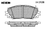 ICER 181938 Brake Pad Set, disc brake