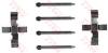 TRW PFK245 Accessory Kit, disc brake pads