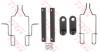 TRW PFK356 Accessory Kit, disc brake pads
