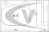 VAICO V20-8120 (V208120) Brake Pad Set, disc brake