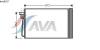 AVA QUALITY COOLING BWA5267 Condenser, air conditioning