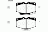 NIPPARTS J3602056 Brake Pad Set, disc brake