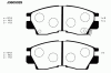 NIPPARTS J3605029 Brake Pad Set, disc brake