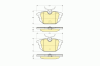 GIRLING 6113331 Brake Pad Set, disc brake