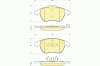 GIRLING 6116052 Brake Pad Set, disc brake