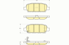 GIRLING 6132949 Brake Pad Set, disc brake