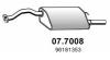 ASSO 07.7008 (077008) End Silencer