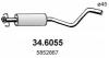 ASSO 34.6055 (346055) Middle Silencer