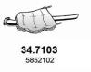 ASSO 34.7103 (347103) End Silencer