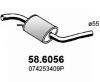 ASSO 58.6056 (586056) Middle Silencer